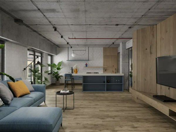 Кварцвиниловая плитка Alpine Floor Grand Sequoia SPC ВЕНГЕ ГРЕЙ ECO 11-808 MC